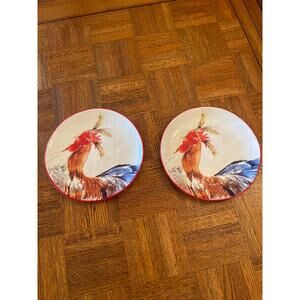Pier 1 farm animal plates (2)